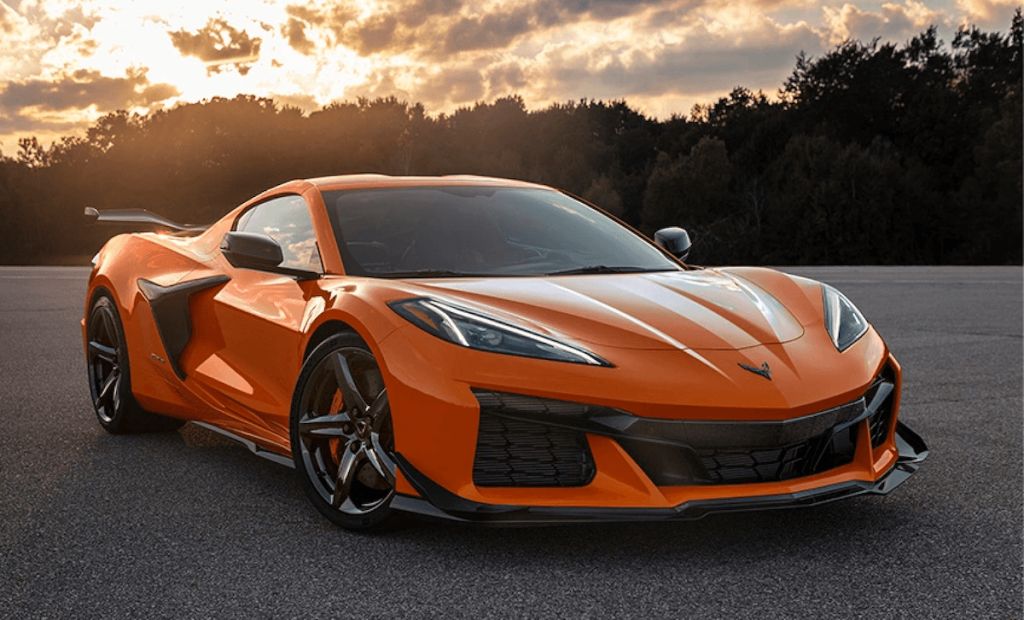 Orange 2023 Chevrolet Corvette Z06