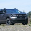 The Ford Bronco Sport off-roading