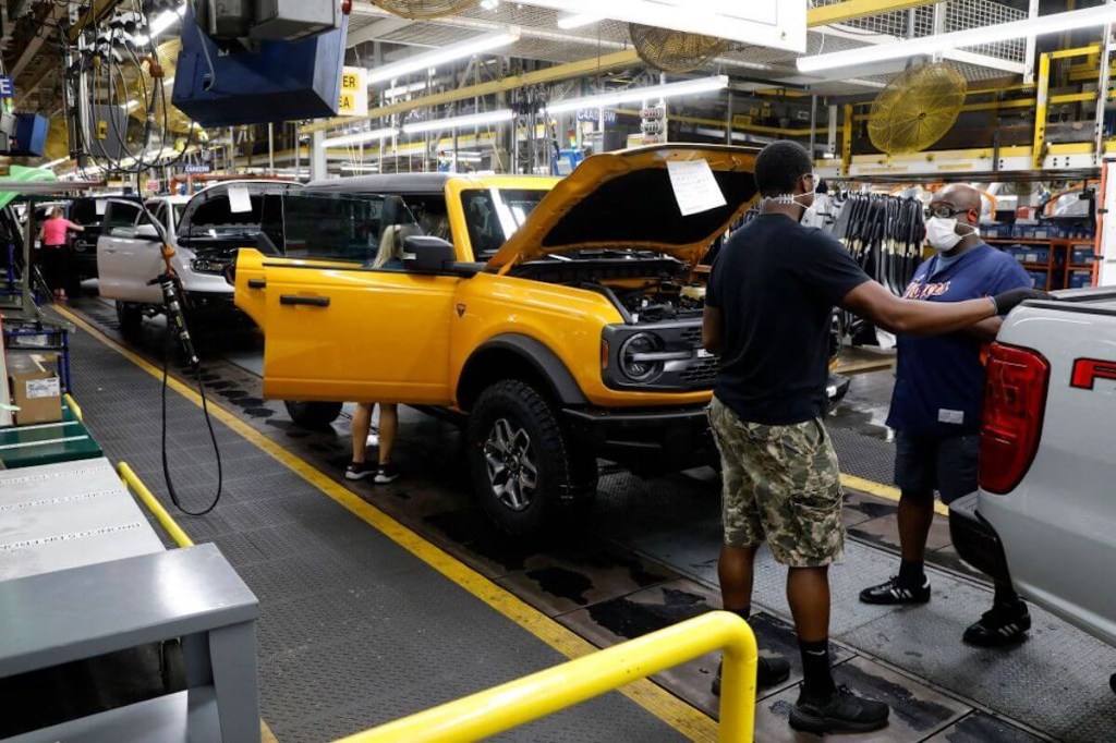 2023 Ford Ranger production at Dearborn plant 