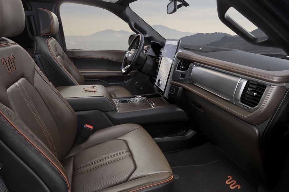 2023 Ford Expedition interior 