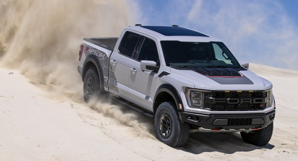 The 2023 Ford F-150 Raptor R is faster than the Ram 1500 TRX 