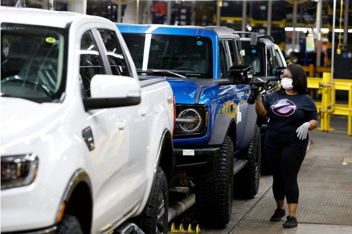 2023 Ford Ranger production at Dearborn plant