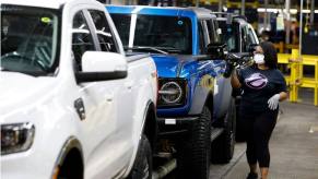 2023 Ford Ranger production at Dearborn plant