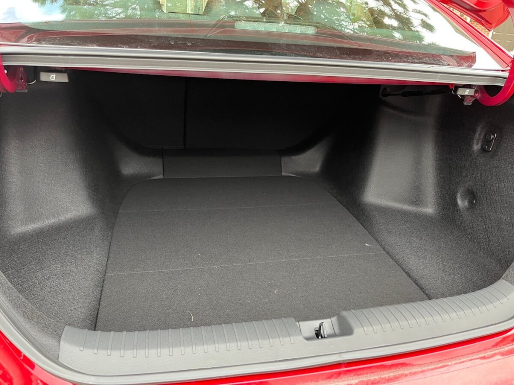 2023 Honda Accord trunk area