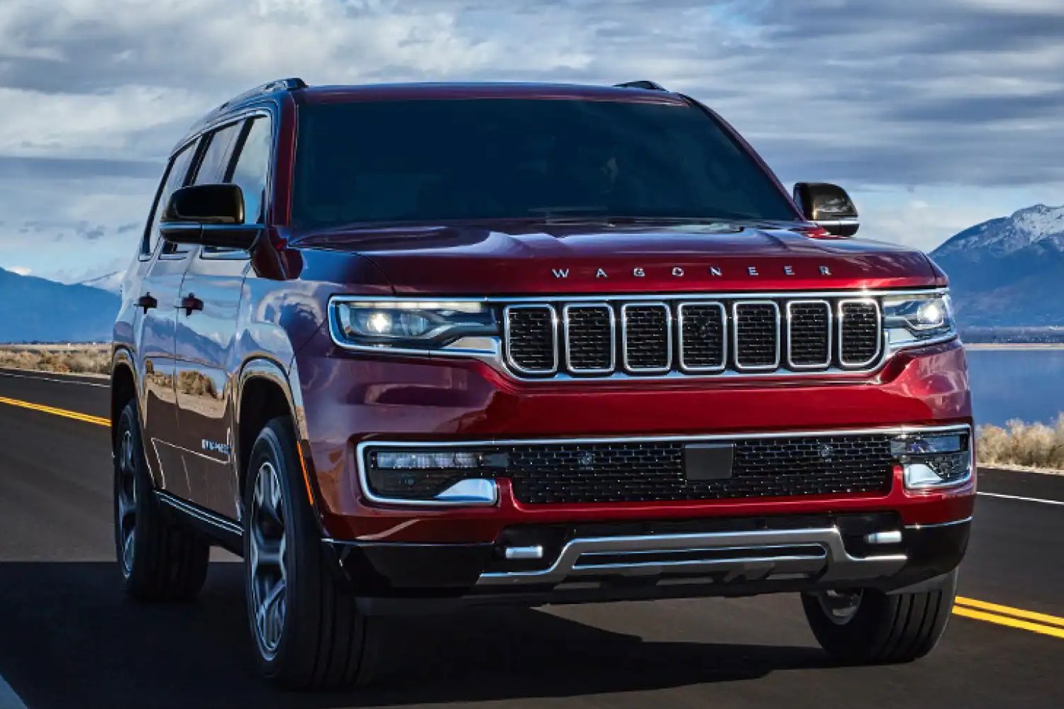 2023 Jeep Wagoneer in red