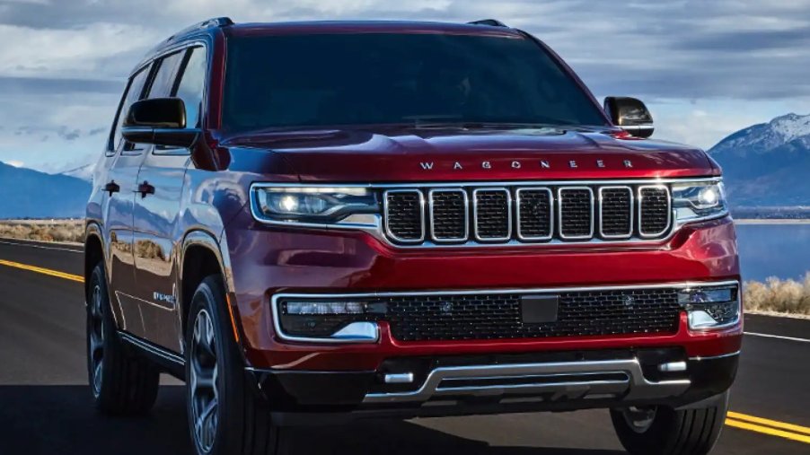 2023 Jeep Wagoneer in red