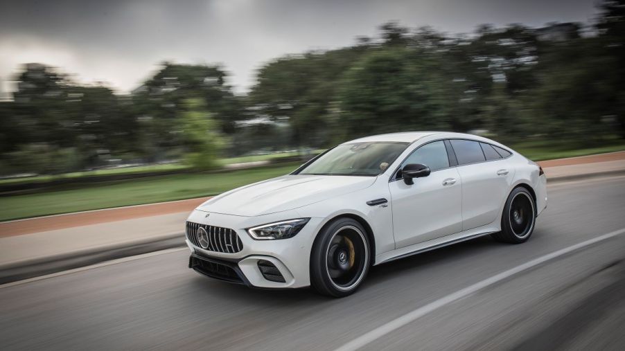 The 2023 Mercedes AMG GT53 is worth its six-figure sum