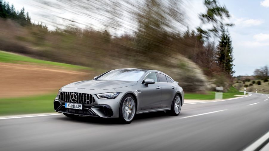 This AMG GT is a supercar for four