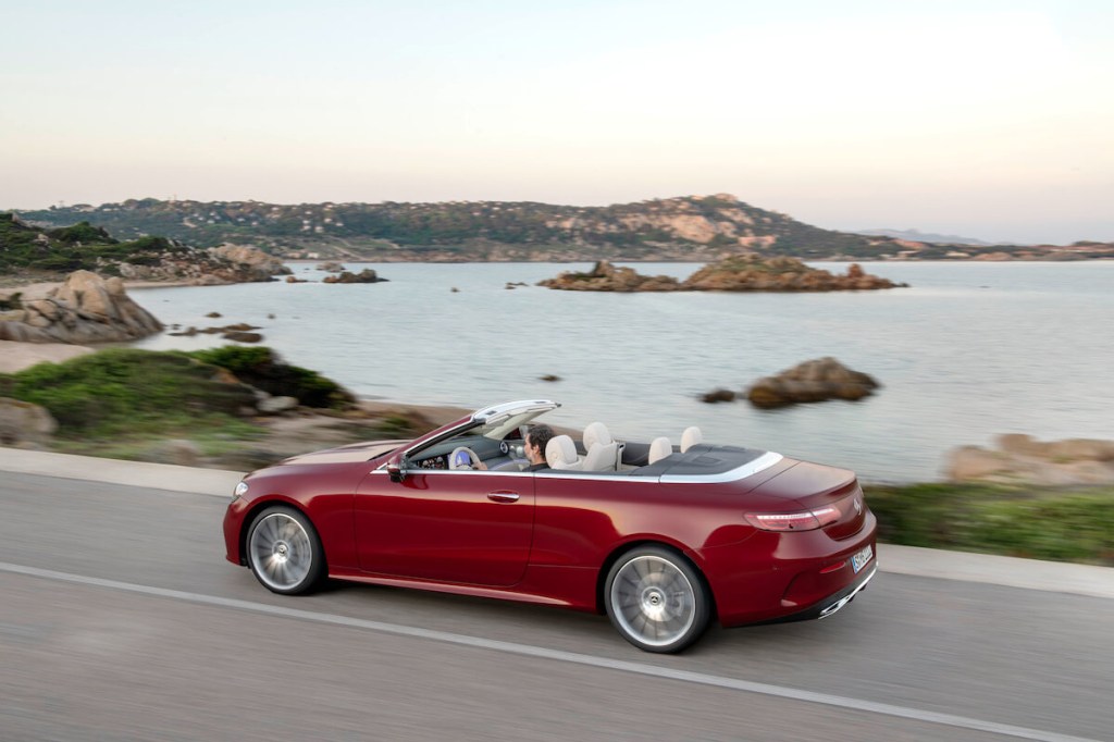 2023 Mercedes E-Class Cabriolet Red