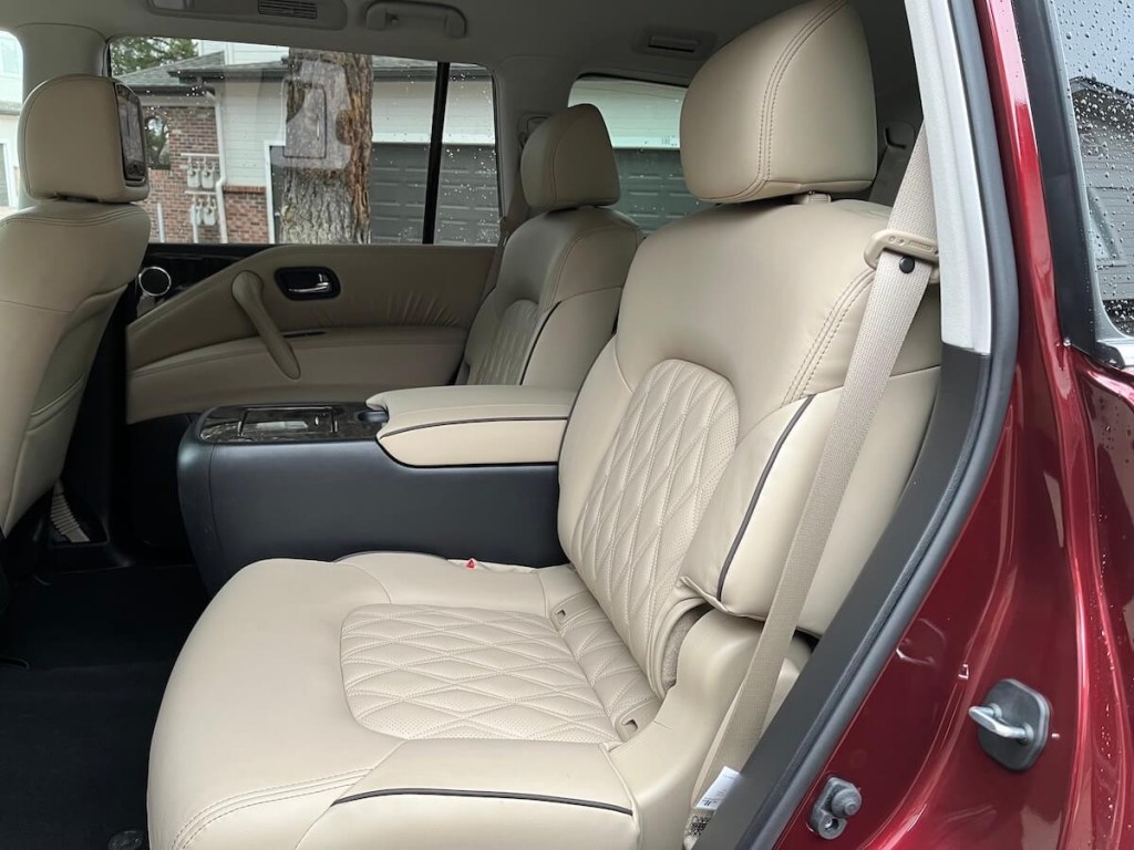 The captain's chairs in the 2023 Nissan Armada