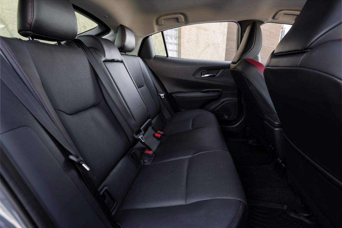 The 2023 Toyota Prius Prime sacrifices rear row headroom for looks