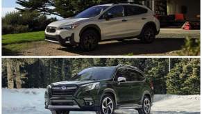 2023 Subaru Crosstrek and 2023 Subaru Forester