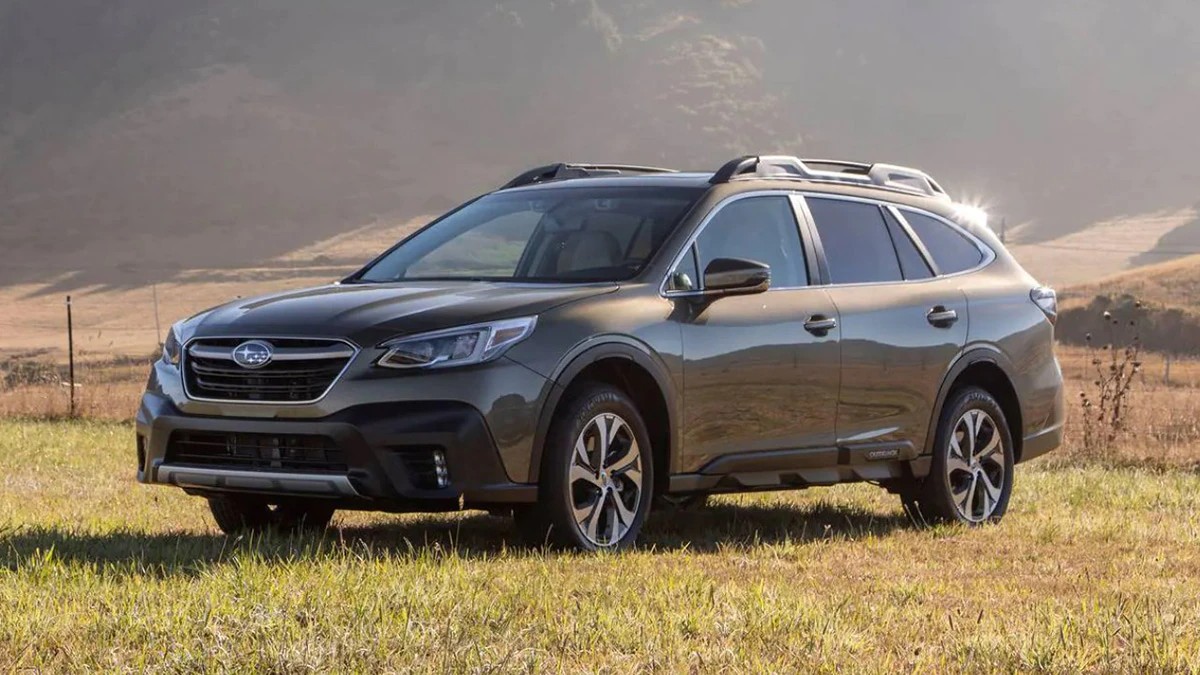2023 Subaru Outback Parked in a Field - SUV Owner Loyalty Ranks the Outback Pretty High