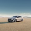 2023 Cadillac CT5 in white in a desert
