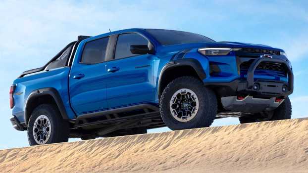 Hitting a Rock Slightly Phased the 2023 Chevy Colorado ZR2