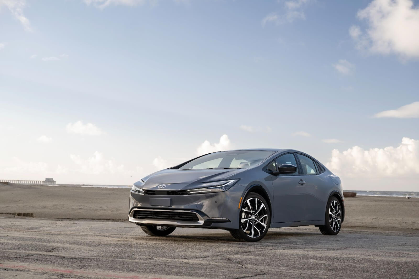Dark gray Toyota Prius Prime