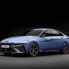 The 2024 Hyundai Elantra N is a competitor to the Honda Civic Type R and Acura Integra Type S