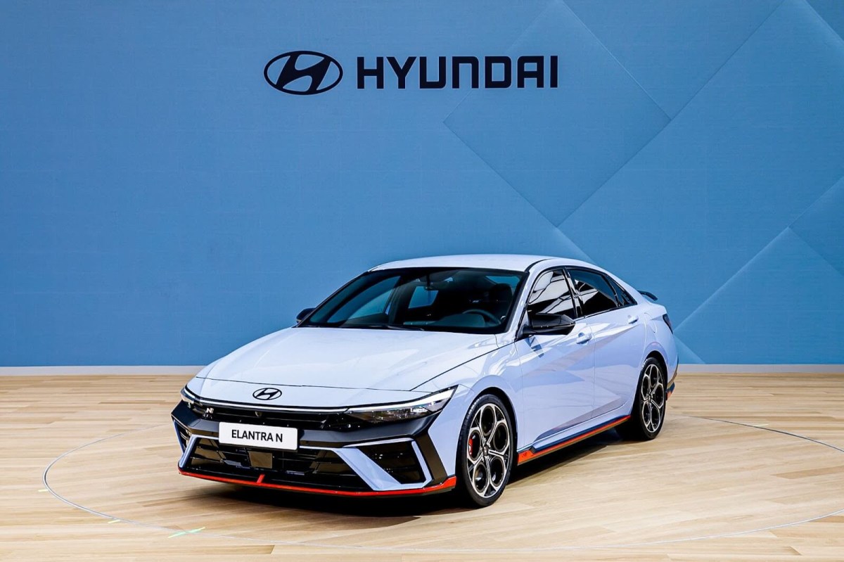 The new Hyundai Elantra N gets a new design