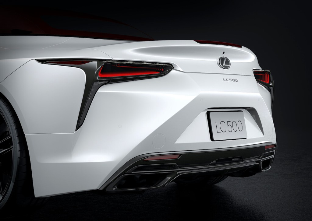 2024 Lexus LC 500 rear bumper