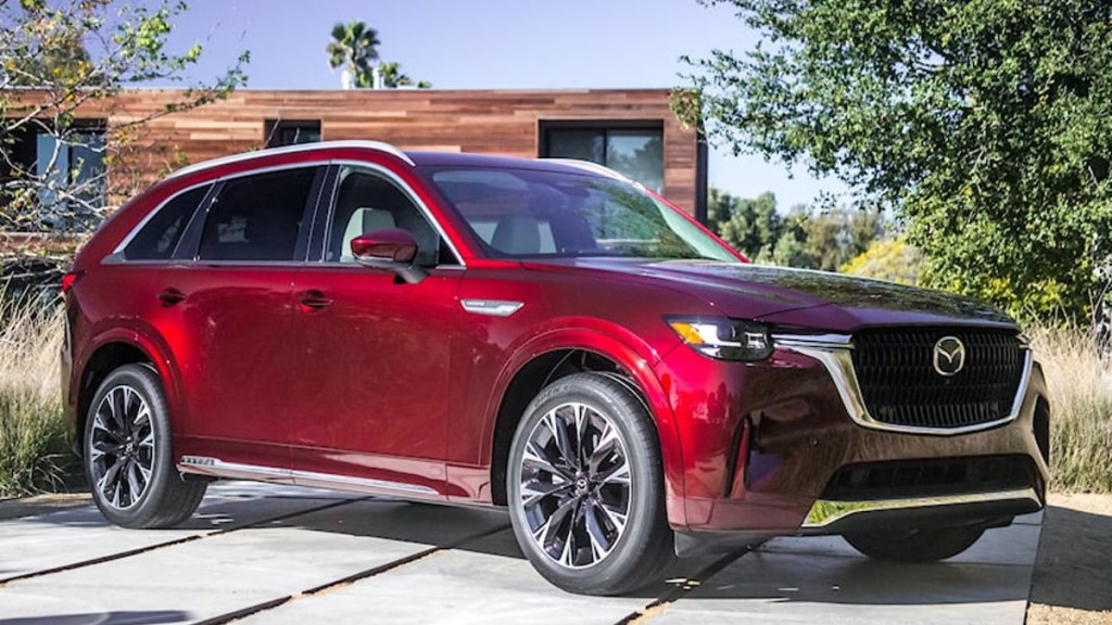 2024 Mazda CX-90 Parked - This Mazda SUV offers excellent design and elegance for your drive