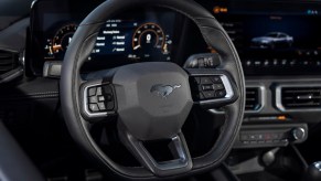 Interior of the 2024 Ford Mustang