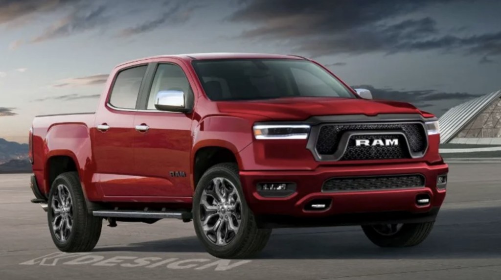 The 2024 Ram Dakota is a mid-size truck