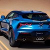 2025 Chevrolet Corvette SUV Rendering Driving on a Highway - The Chevy Corvette SUV could be an off-road vehilce