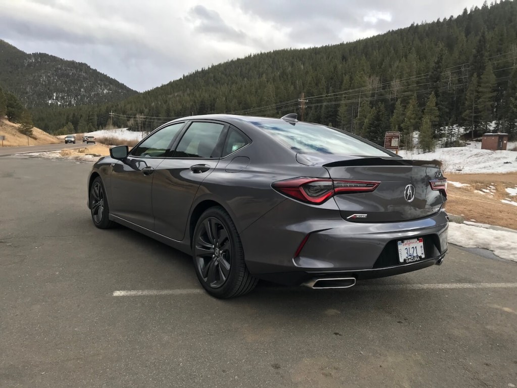 2023 Acura TLX rear corner