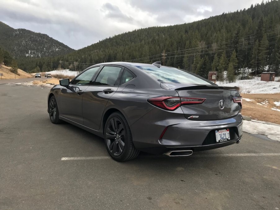 2023 Acura TLX rear corner