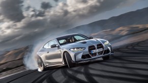 The BMW M4 Competition xDrive, the best winter sports car