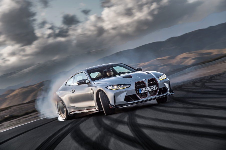 The BMW M4 Competition xDrive, the best winter sports car