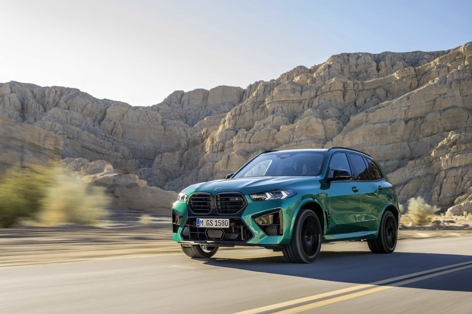 The 2024 BMW X5 M Competition in Isle Of Man Green Metallic