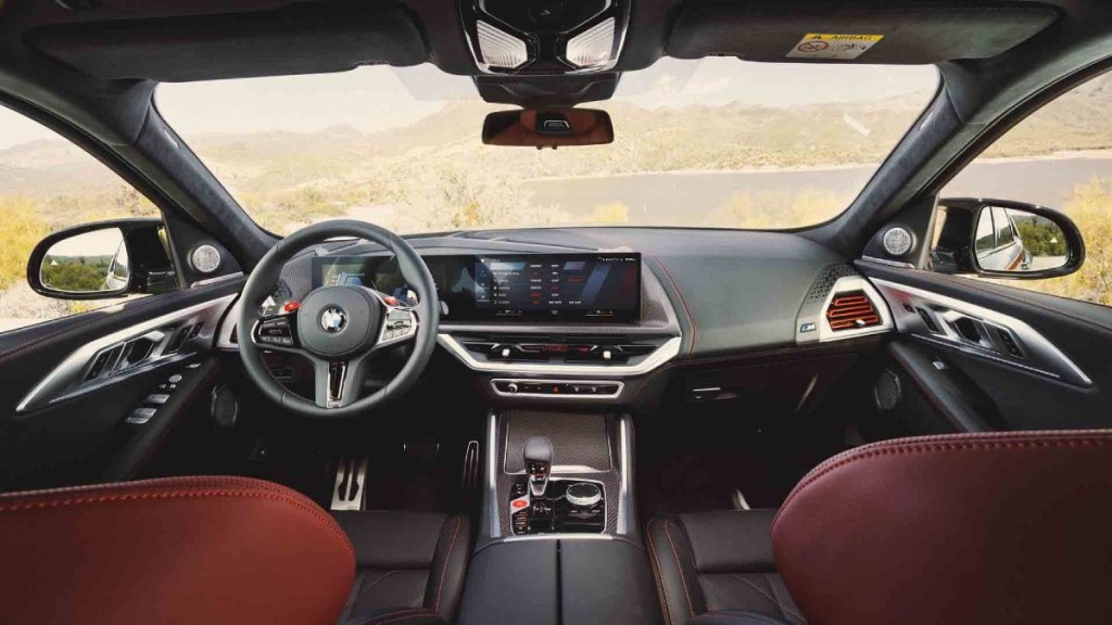 BMW XM Label Red Interior