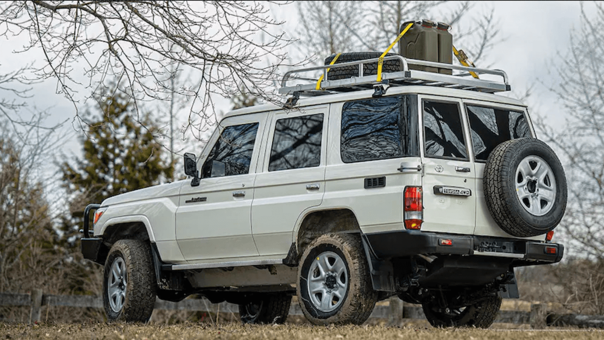 The Inkas Toyota Land Cruiser 79 is an armored overlander