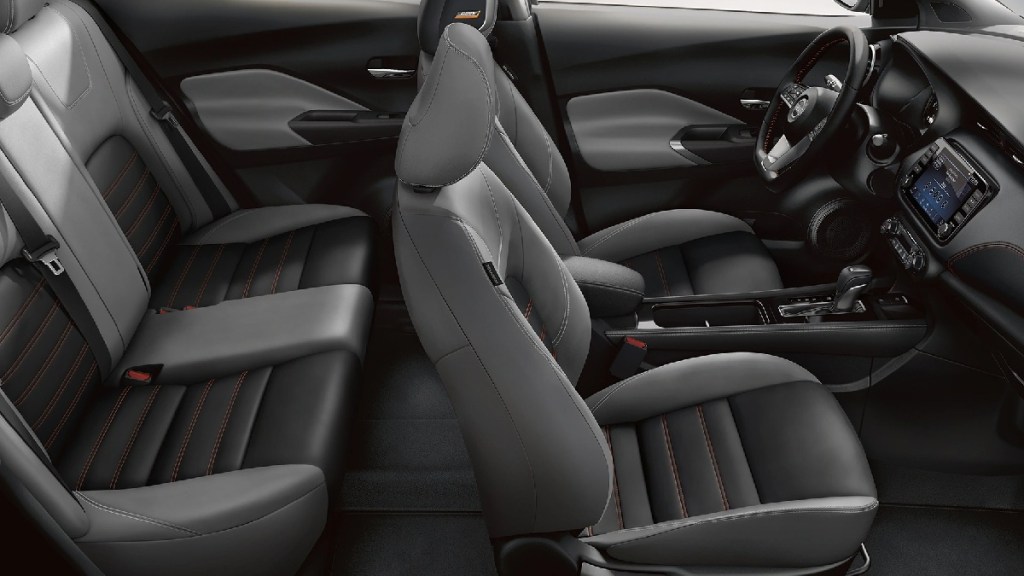Cabin in 2023 Nissan Kicks subcompact SUV, most affordable new Nissan SUV in 2023