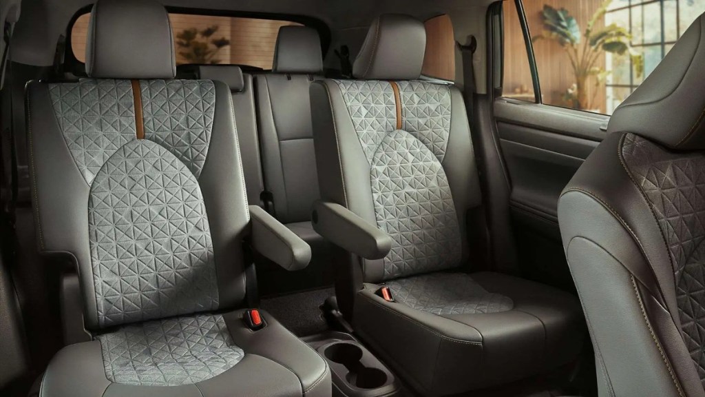 Cabin in 2023 Toyota Highlander SUV