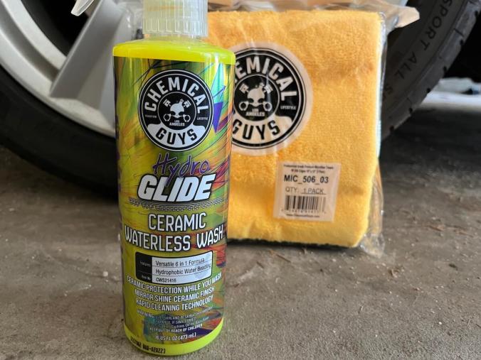 Product Review Chemical Guys HydroGlide Waterless Wash Leaves a