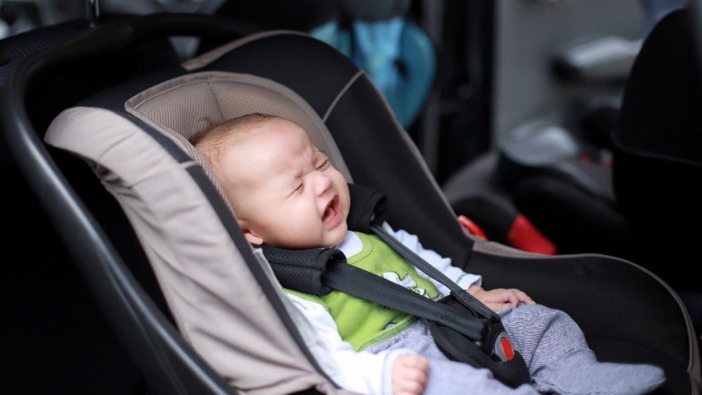 Crying Baby in a Car Seat - Car Rides can be stressful for kids
