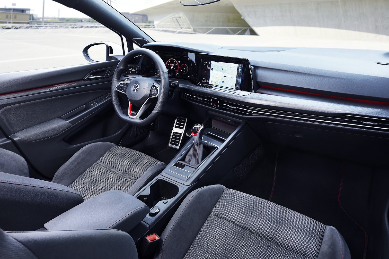 Interior of the Golf GTI