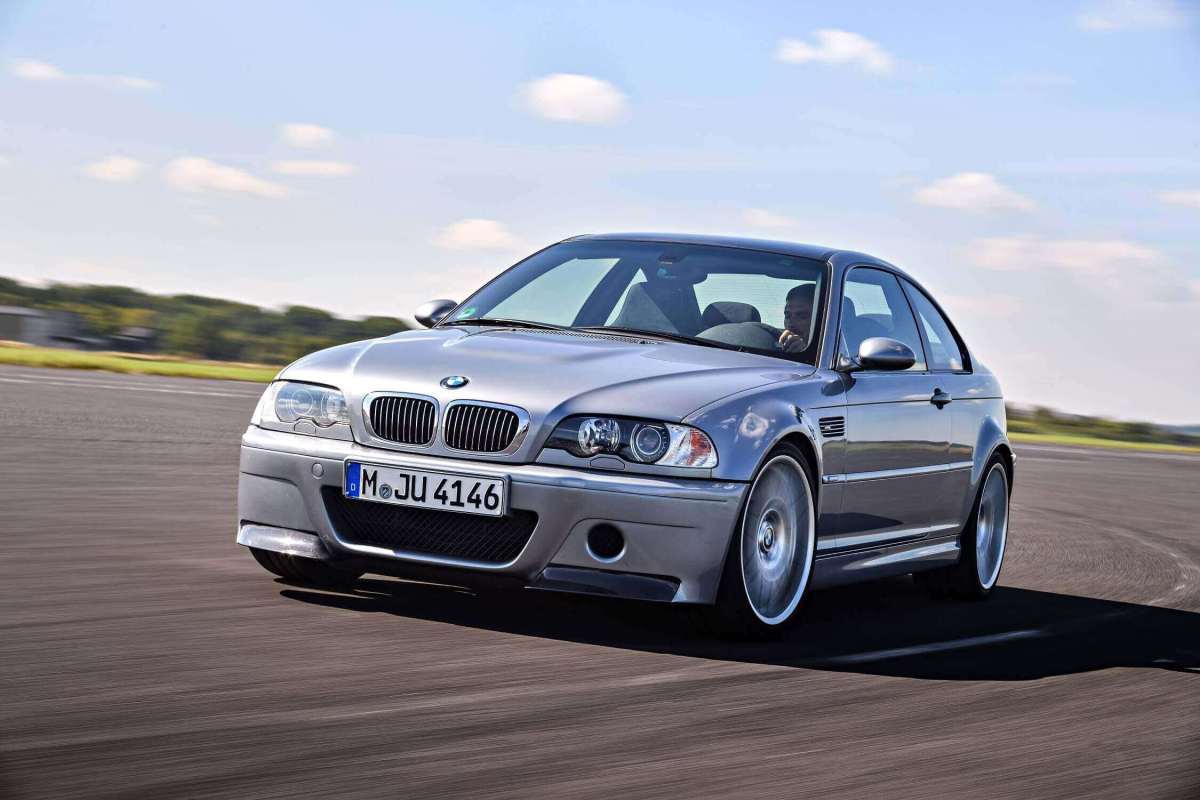 The E46 BMW M3, like this one in silver, can be tuned to make more power.