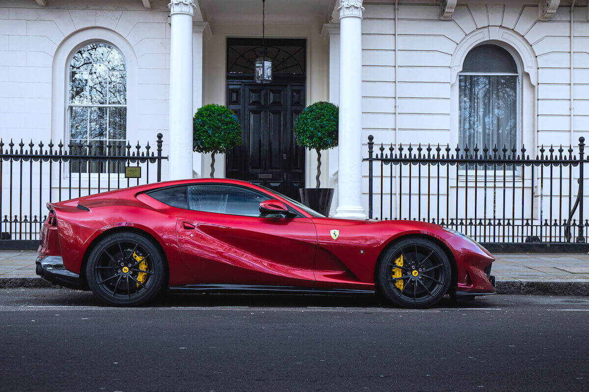 Ferrai 812 Superfast Red