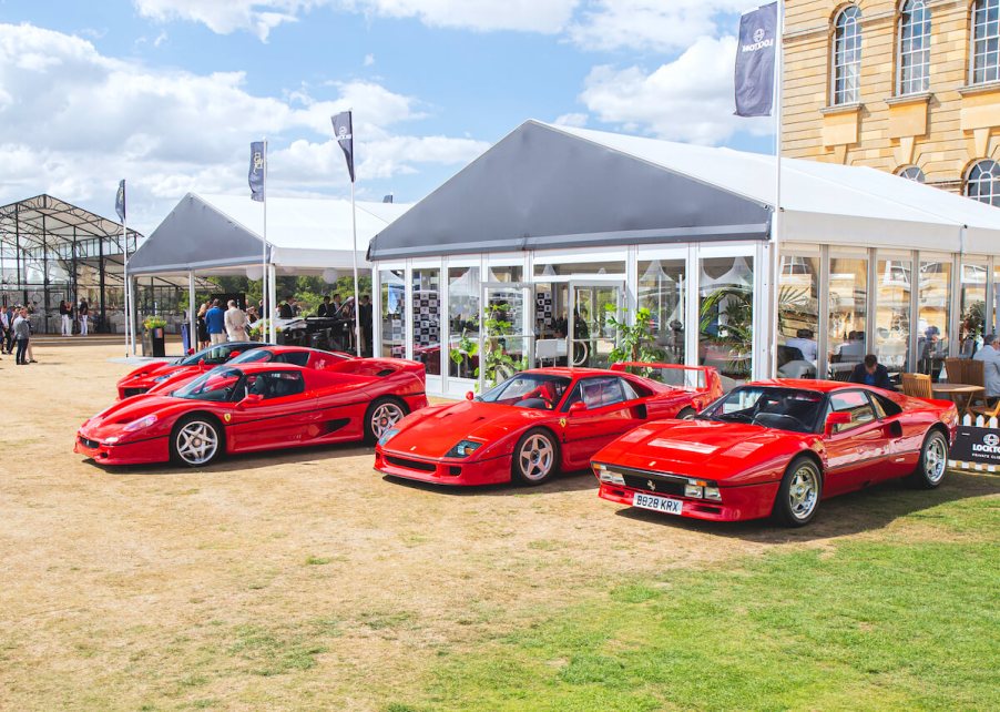 Ferrari Big 5 in red