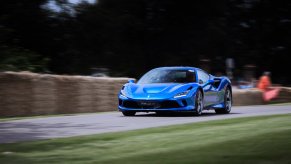 Ferrari F8 Tributo blue