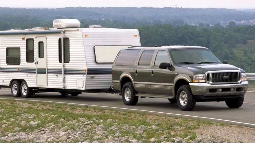 Ford Excursion Showing Its Strength - This Ford SUV Brings Heavy-Duty Truck Capabilities to the SUV World