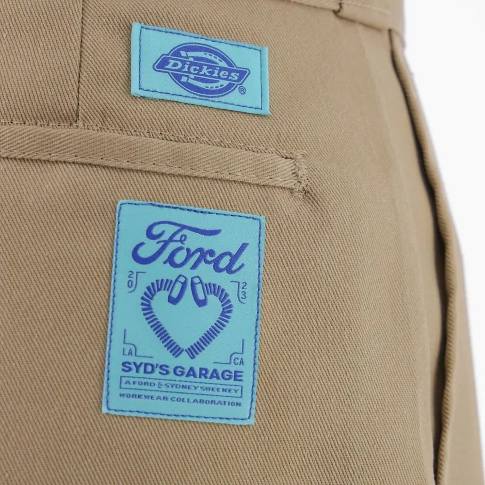 the patch for the workwear collaboration