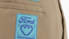 the patch for the workwear collaboration