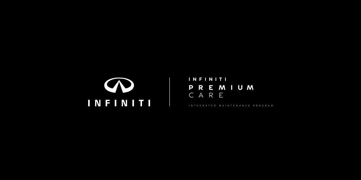 A banner for Infiniti Premium Care, an integrated maintenance program