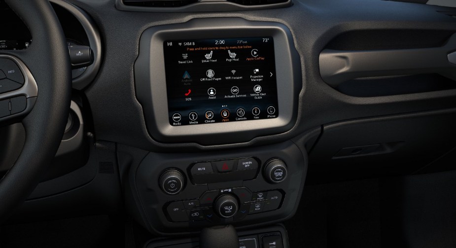 2018 Jeep Renegade touchscreen 