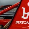 A Bertone logo on a Lancia Stratos.
