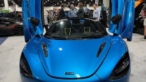 The McLaren 720S at the 2023 Denver Auto Show